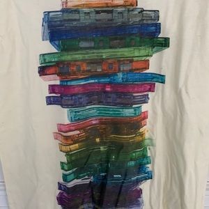 1990s vibes cassette tape t shirt